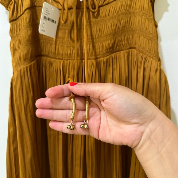 Free People Juliet Slip Dress in Gold - Picture 6 of 8